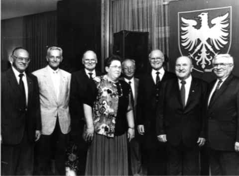 Mitglieder wurden für ihre Treue ausgezeichnet.