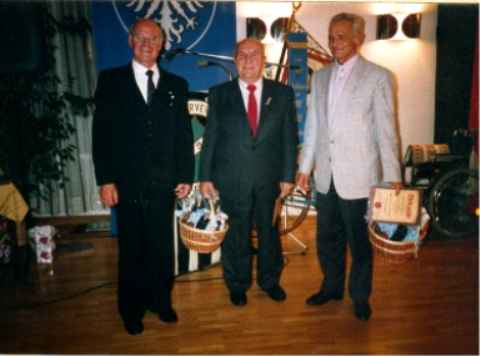 Hermann Streng u. Herbert Leibold Ehrenmitglieder.