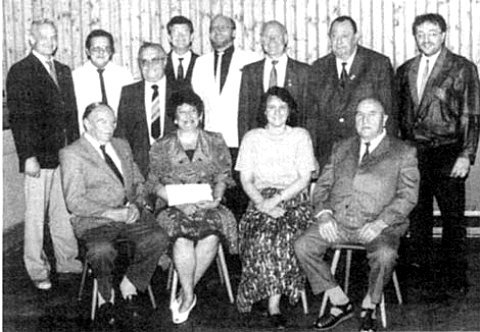 Vorstandschaft im Jubiläumsjahr 1992