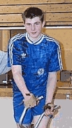 Radballspieler Harald Apfelbacher
