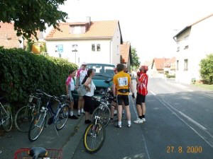 radtour nach bamberg 2000