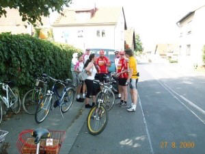 radtour nach bamberg 2000
