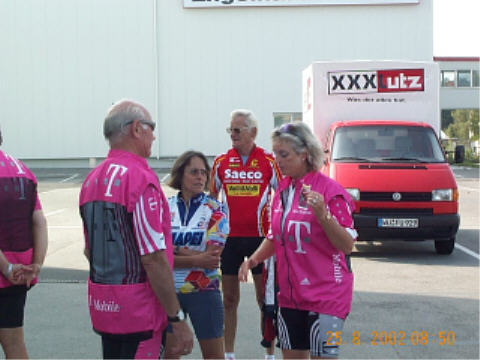 Fahrradtour nach Bamberg 2002