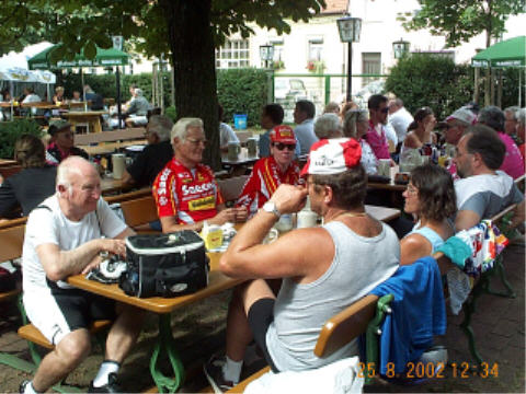 Fahrradtour nach Bamberg 2002
