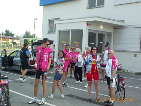 Fahrradtour nach Bamberg 2002