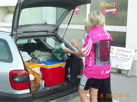 Fahrradtour nach Bamberg 2002