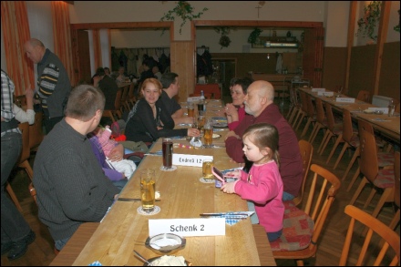 Schlachtschüssel Gasthaus Vier Jahreszeiten Forst 2010