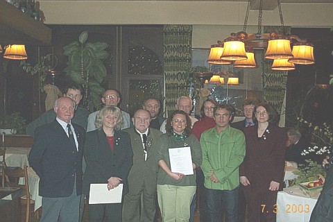 Mitgliederversammlung RV92 Schweinfurt 2003