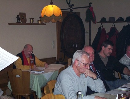 Mitgliederversammlung RV92 Schweinfurt 2006