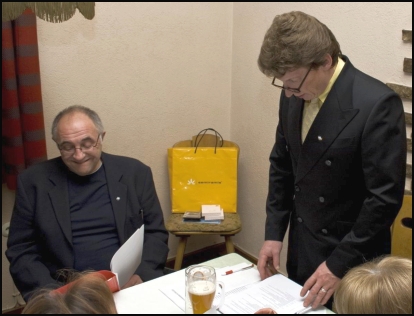 Mitgliederversammlung RV92 Schweinfurt 2011