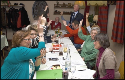 Mitgliederversammlung RV92 Schweinfurt 2011
