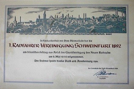 Bild im Fahrradmuseum