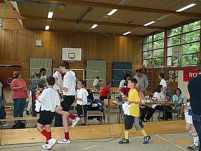 Fotos Radball Jugend Turnier 2003