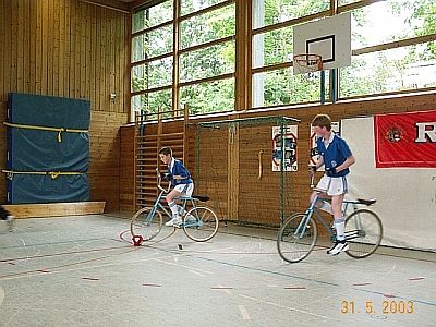 Fotos Radball Jugend Turnier 2003