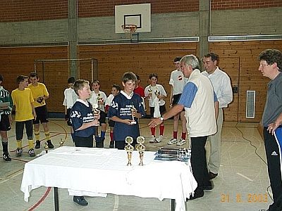 Fotos Radball Jugend Turnier 2003