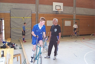 Fotos Radball Jugendturnier 2004