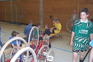 Fotos Radball Jugendturnier 2004