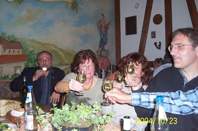 Weinprobe Garstadt 2004