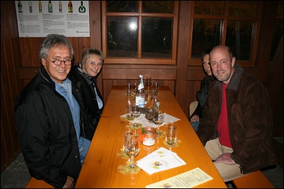 Weinprobe Lother Wipfeld 2008