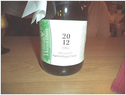 Weinprobe Ebert Kammerforst 2013