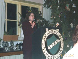 Weihnachtsfeier RV92 Schweinfurt 2000