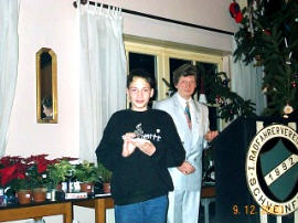 Weihnachtsfeier RV92 Schweinfurt 2000