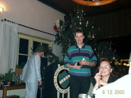 Weihnachtsfeier RV92 Schweinfurt 2000