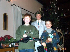 Weihnachtsfeier RV92 Schweinfurt 2000