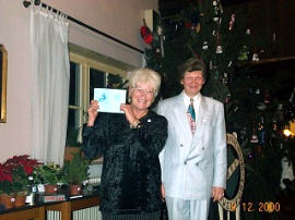 Weihnachtsfeier RV92 Schweinfurt 2000