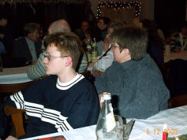 Weihnachtsfeier RV92 Schweinfurt 2000