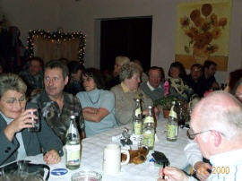 Weihnachtsfeier RV92 Schweinfurt 2000
