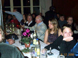 Weihnachtsfeier RV92 Schweinfurt 2000