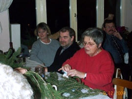 Weihnachtsfeier RV92 Schweinfurt 2000