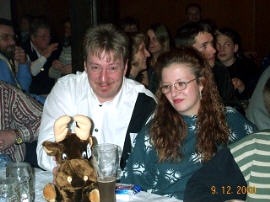 Weihnachtsfeier RV92 Schweinfurt 2000