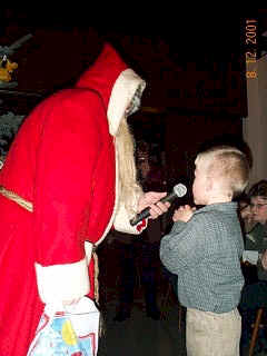 Weihnachtsfeier RV92 Schweinfurt 2001