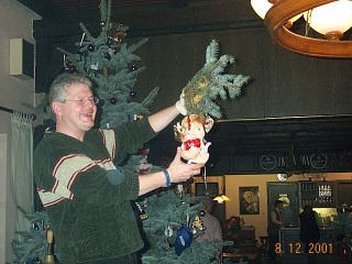 Weihnachtsfeier RV92 Schweinfurt 2001