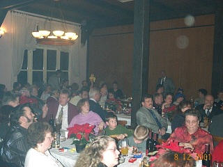 Weihnachtsfeier RV92 Schweinfurt 2001