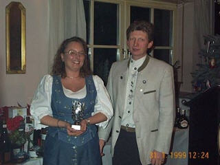 Weihnachtsfeier RV92 Schweinfurt 2001