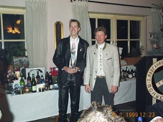 Weihnachtsfeier RV92 Schweinfurt 2001