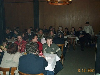 Weihnachtsfeier RV92 Schweinfurt 2001