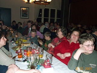 Weihnachtsfeier RV92 Schweinfurt 2001