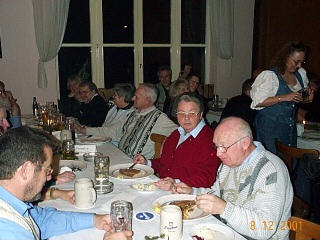 Weihnachtsfeier RV92 Schweinfurt 2001