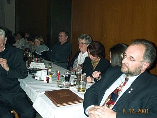 Weihnachtsfeier RV92 Schweinfurt 2001