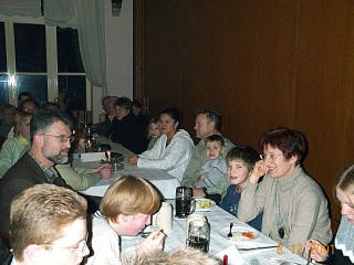 Weihnachtsfeier RV92 Schweinfurt 2001