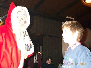 Weihnachtsfeier RV92 Schweinfurt 2001
