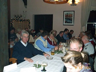 Weihnachtsfeier RV92 Schweinfurt 2001
