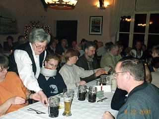 Weihnachtsfeier RV92 Schweinfurt 2001