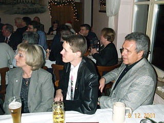Weihnachtsfeier RV92 Schweinfurt 2001
