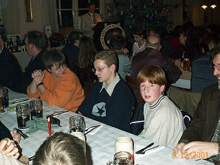 Weihnachtsfeier RV92 Schweinfurt 2001