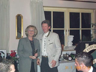 Weihnachtsfeier RV92 Schweinfurt 2001